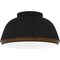 Quoizel Tamara Flush Mount 3 Lights Matte Black TMR1616MBK - alternate 3